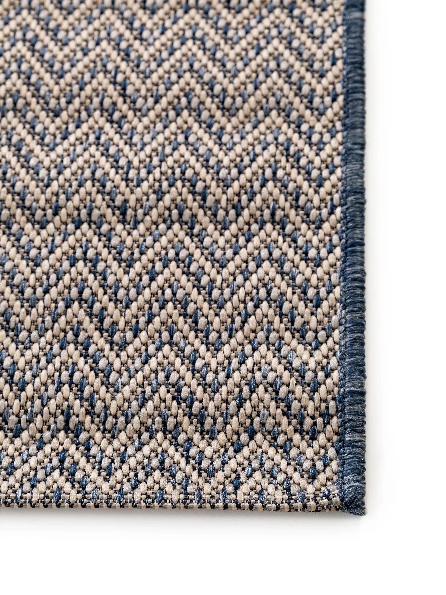 In- & Outdoor Rug River Beige/Blue