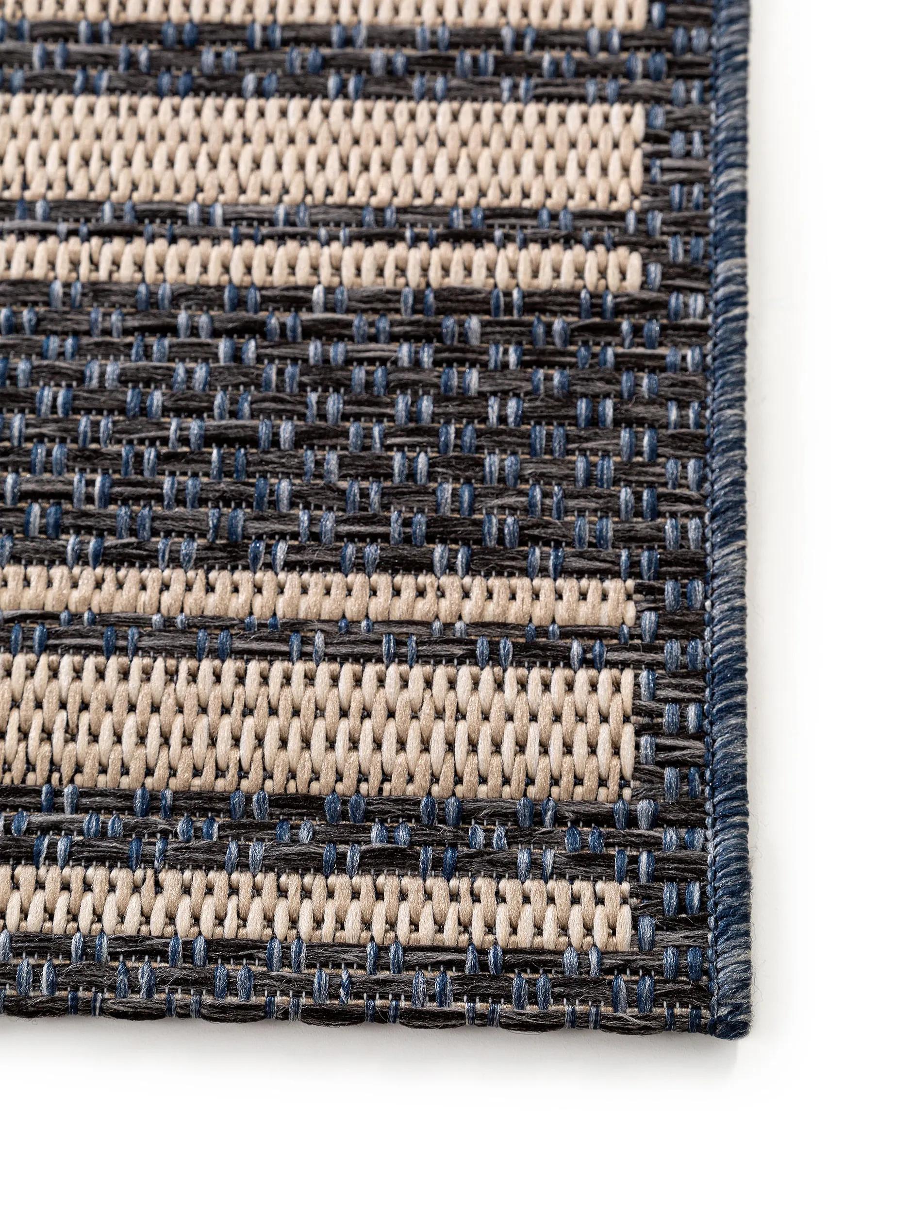 In- & Outdoor Rug River Beige/Blue