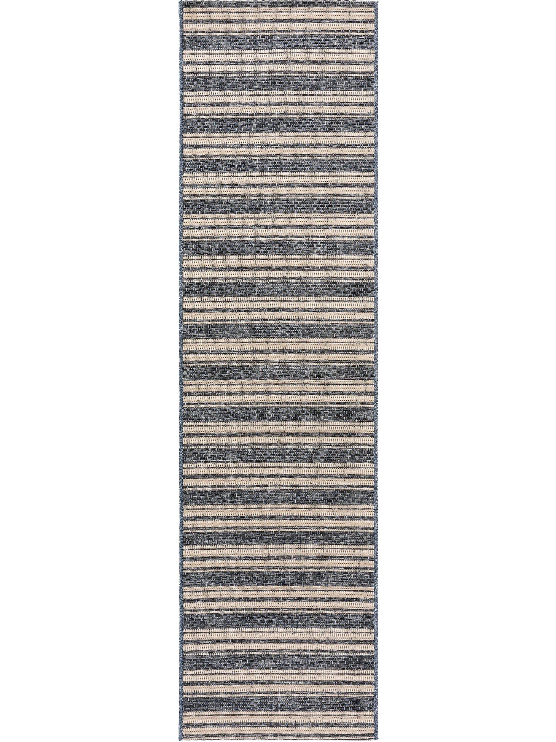 In- & Outdoor Runner River Beige/Blue