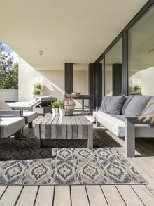 In- & Outdoor Rug River Blue