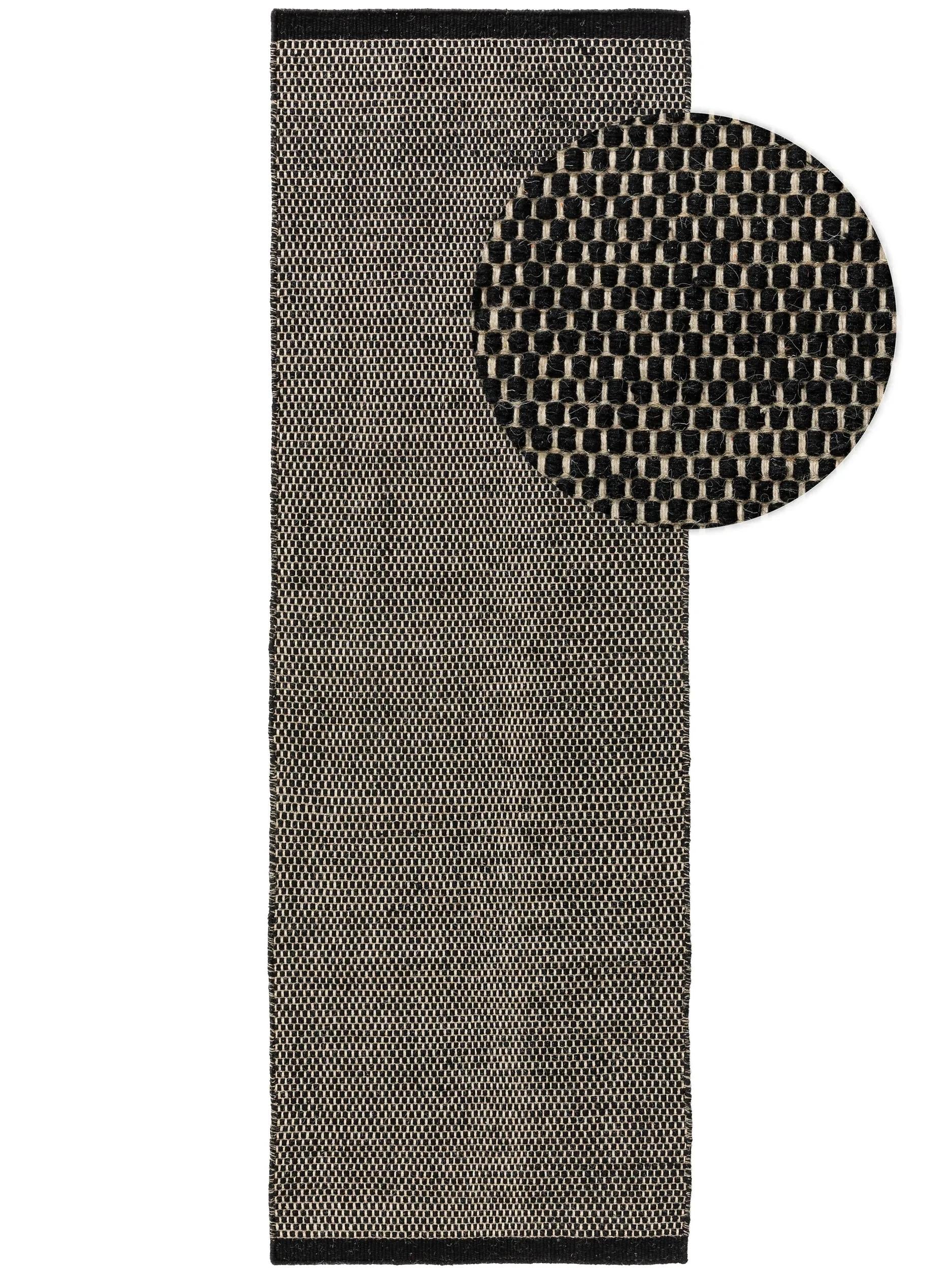 Wool Runner Rocco Black/White