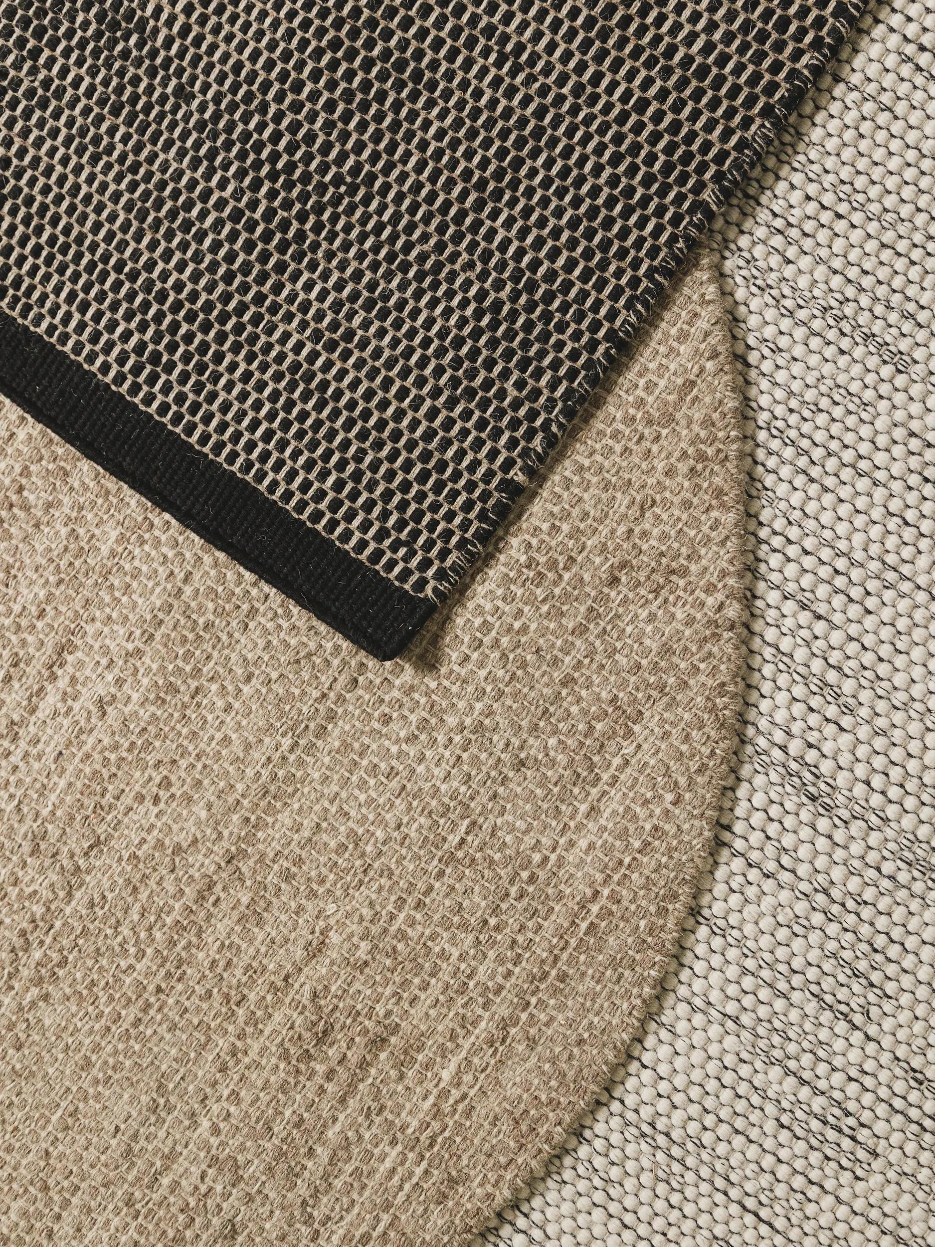 Wool Rug Rocco Black/White