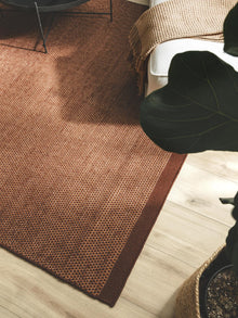 Wool Rug Rocco Brown