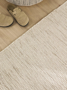 Wool Runner Rocco Cream