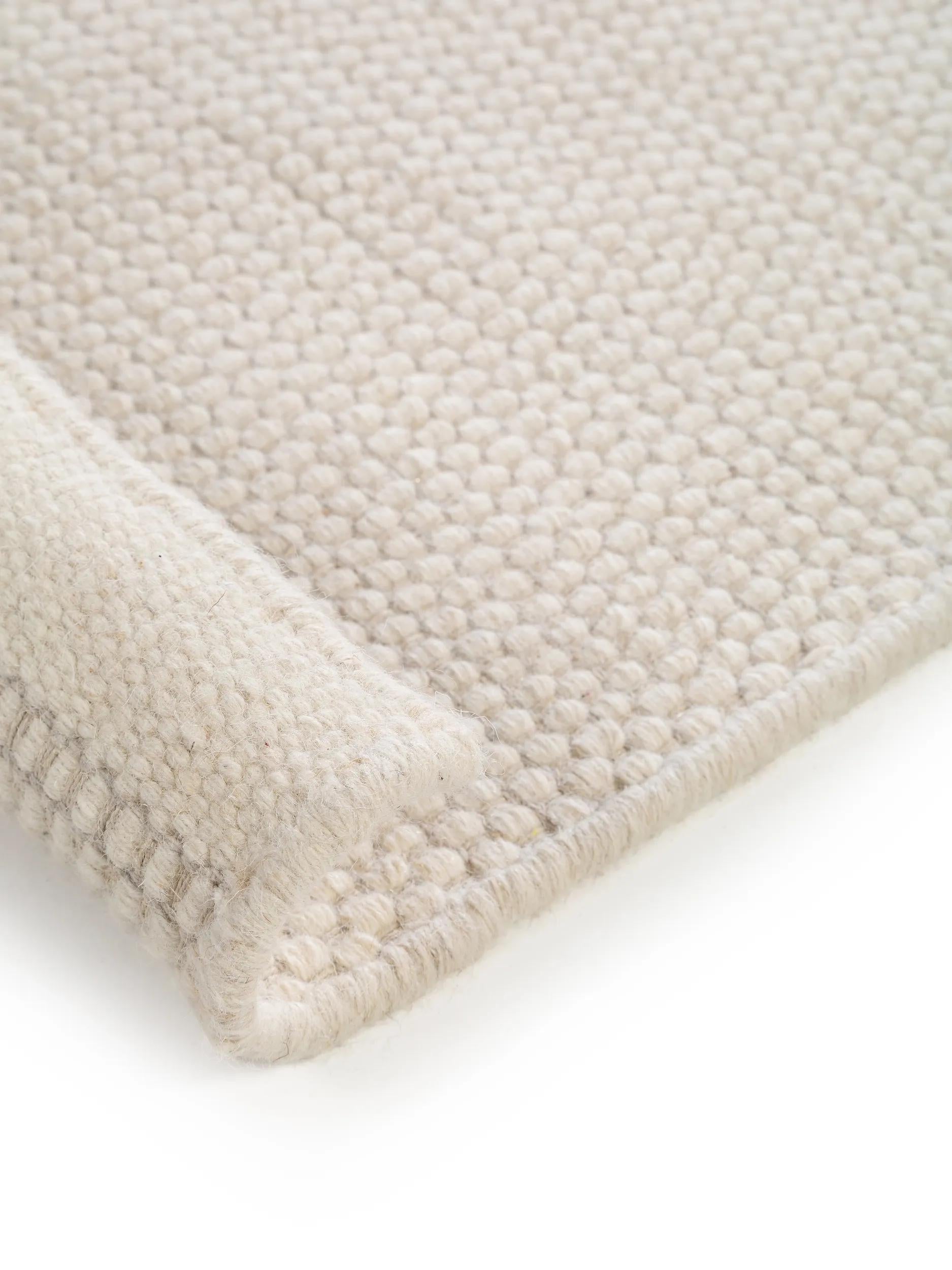 Wool Rug Rocco White