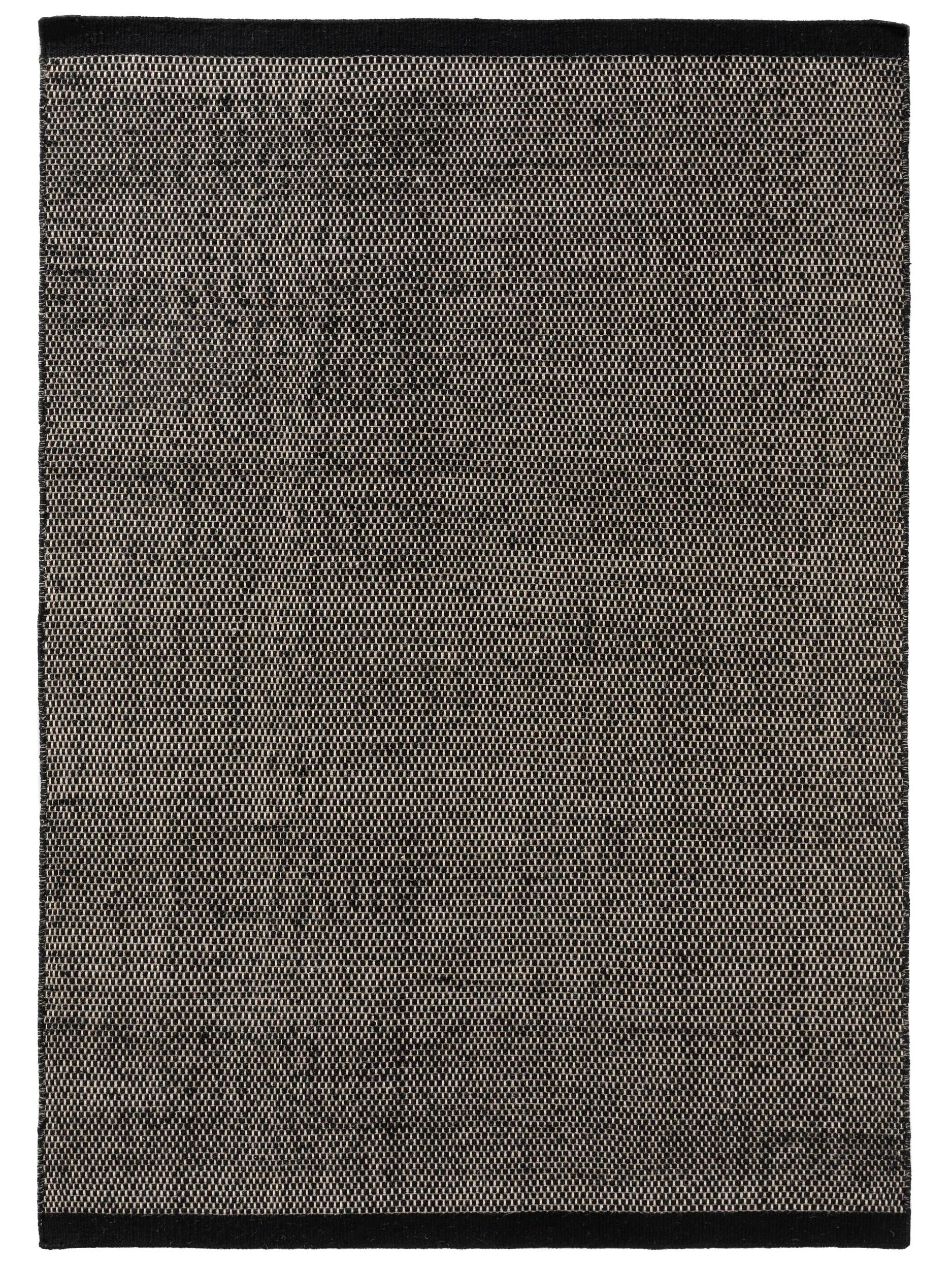 Wool Rug Rocco Black/White