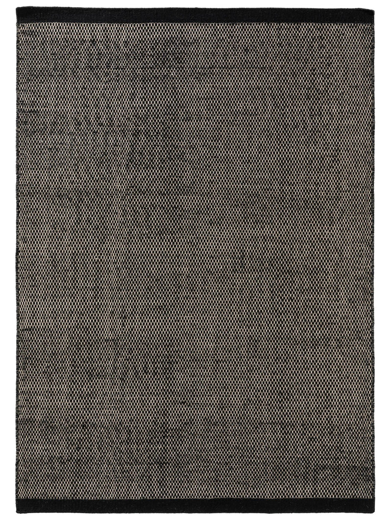 Wool Rug Rocco Black/White