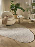 Wool Rug Rocco Beige/Black