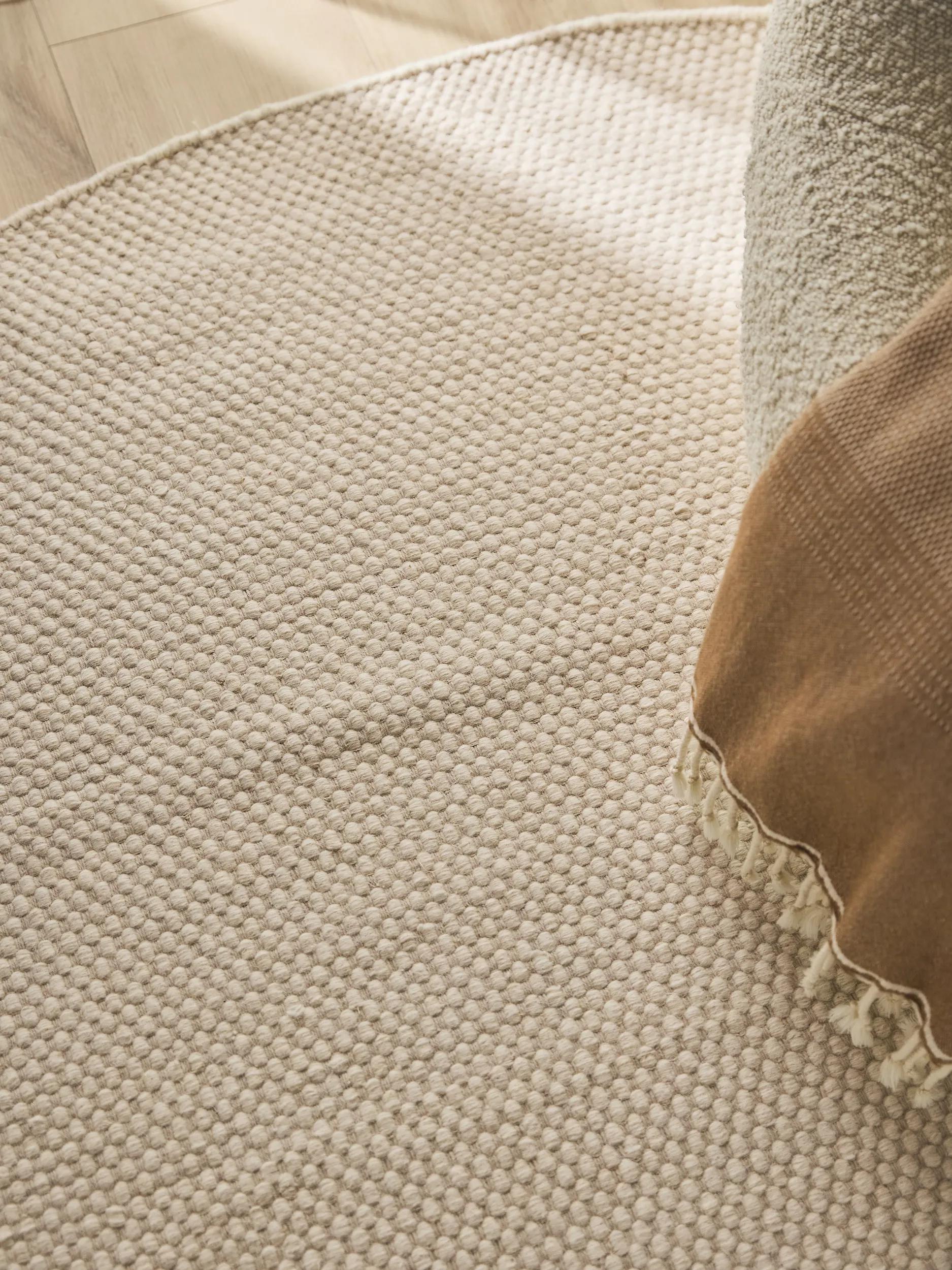 Wool Rug Rocco White