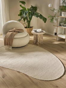 Wool Rug Rocco White