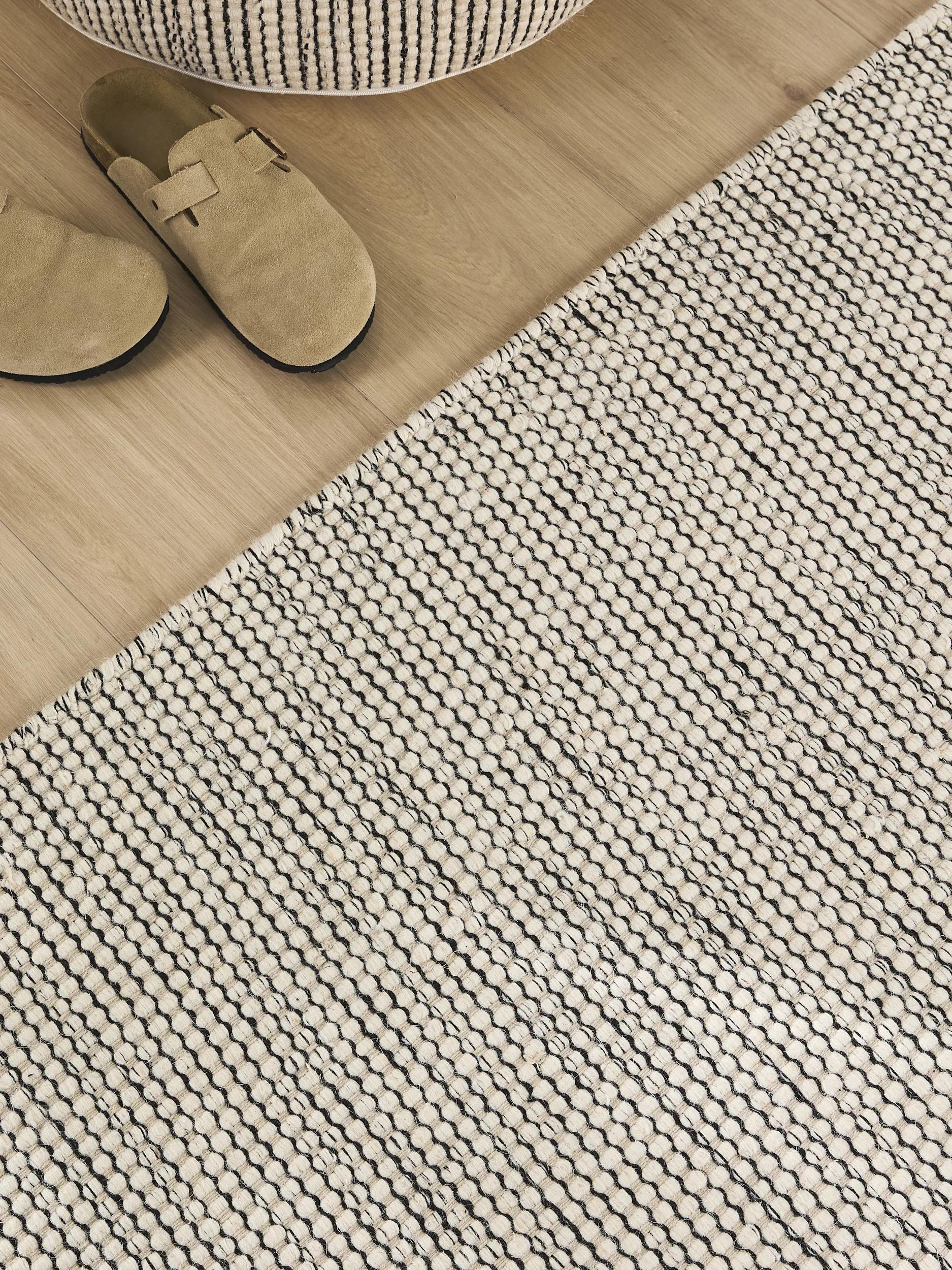 Wool Runner Rocco Beige/Black