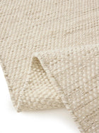 Tapis en laine Rocco crème