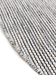 Cotton Rug Ron Beige/Black