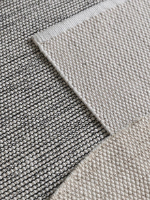 Cotton Rug Ron Beige/Black