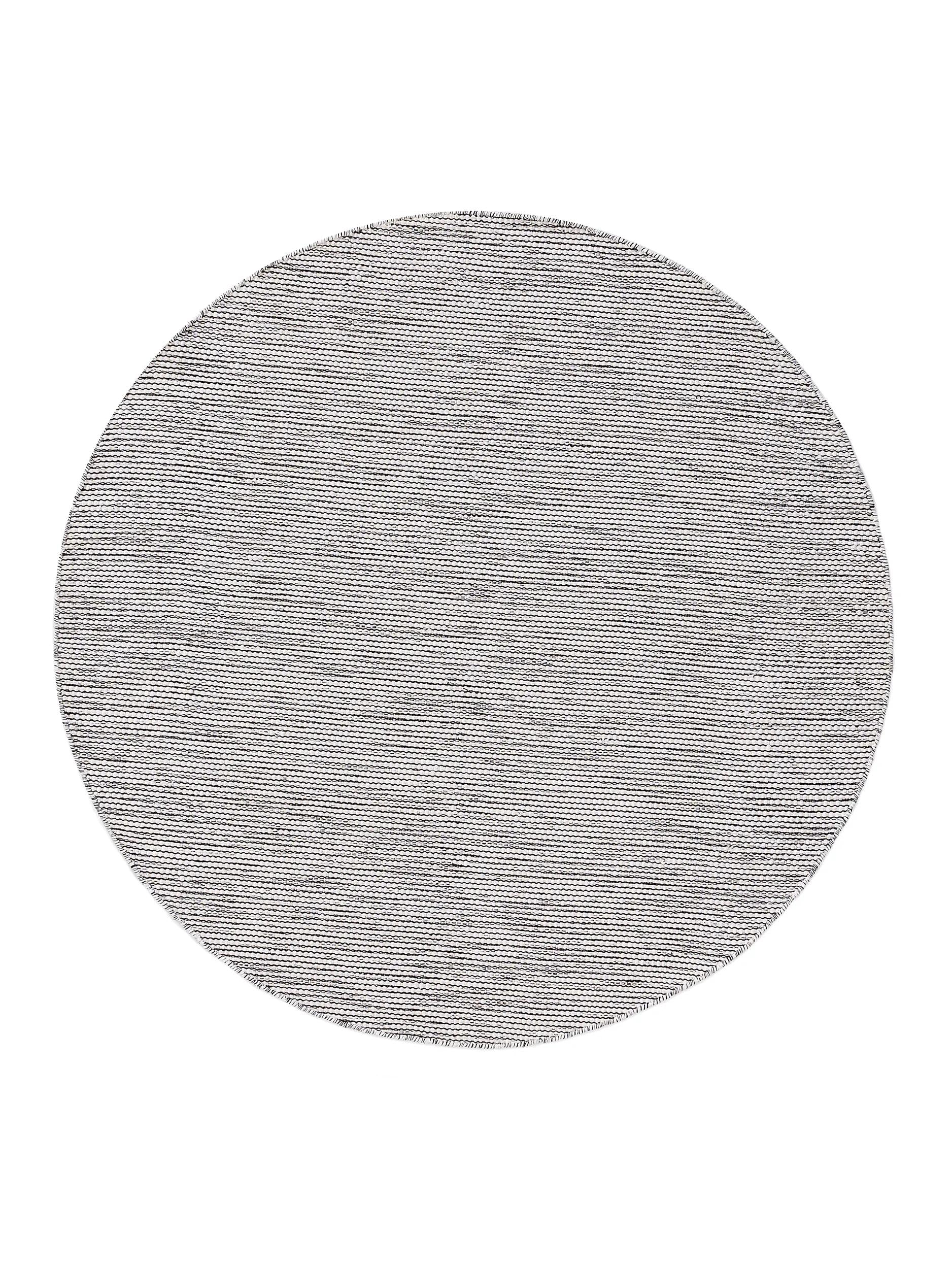 Cotton Rug Ron Beige/Black