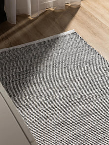 Cotton Rug Ron Beige/Black