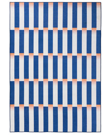 Flat Weave Rug Rory Blue