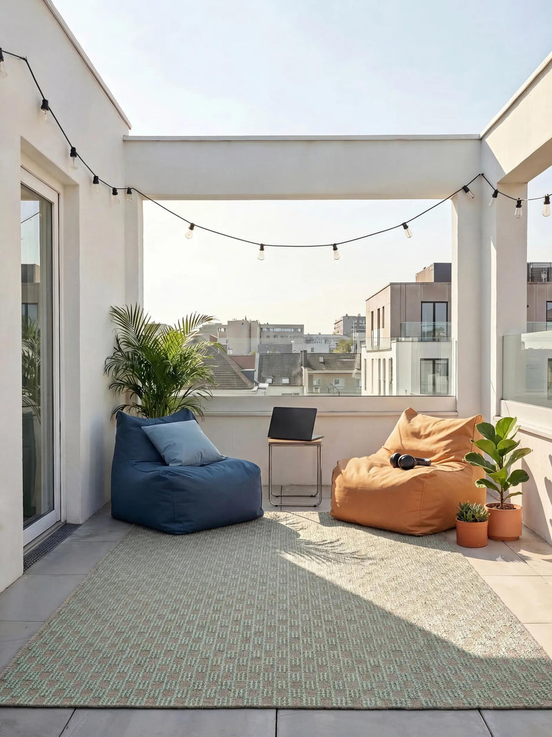 In- & Outdoor Rug Rowan Green