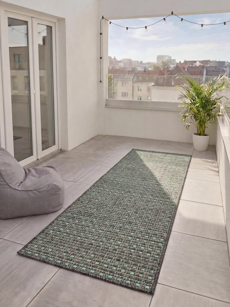 In- & Outdoor Rug Rowan Green