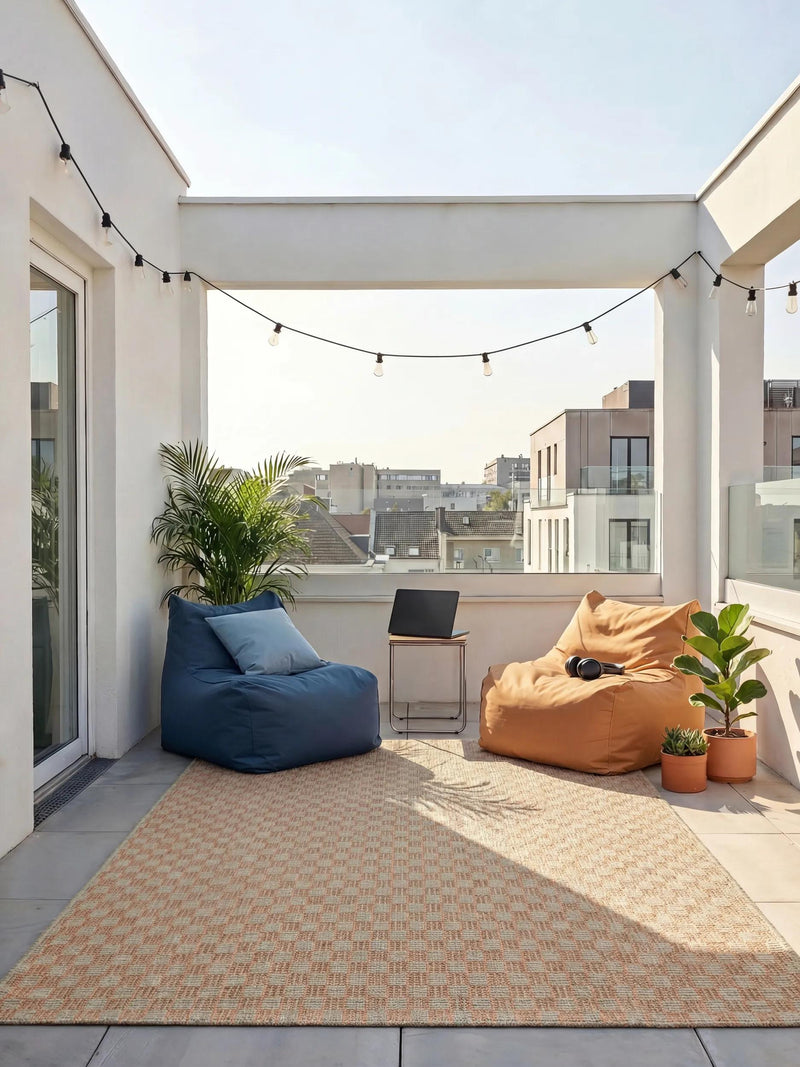 In- & Outdoor Rug Rowan Orange