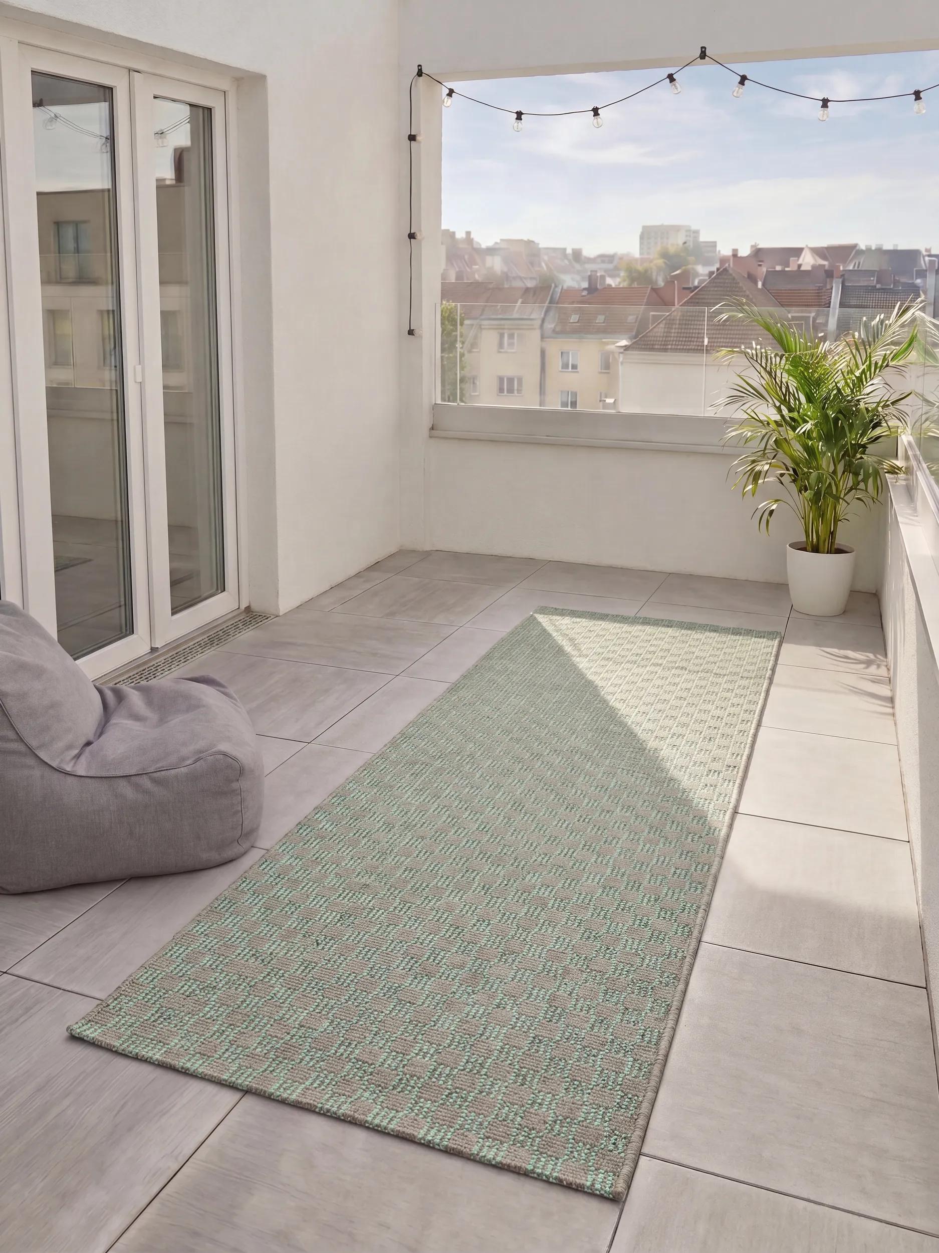 In- & Outdoor Rug Rowan Green