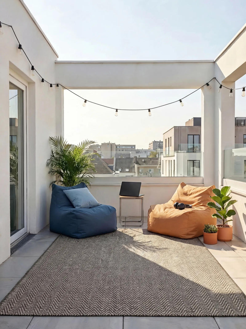 In- & Outdoor Rug Rowan Purple