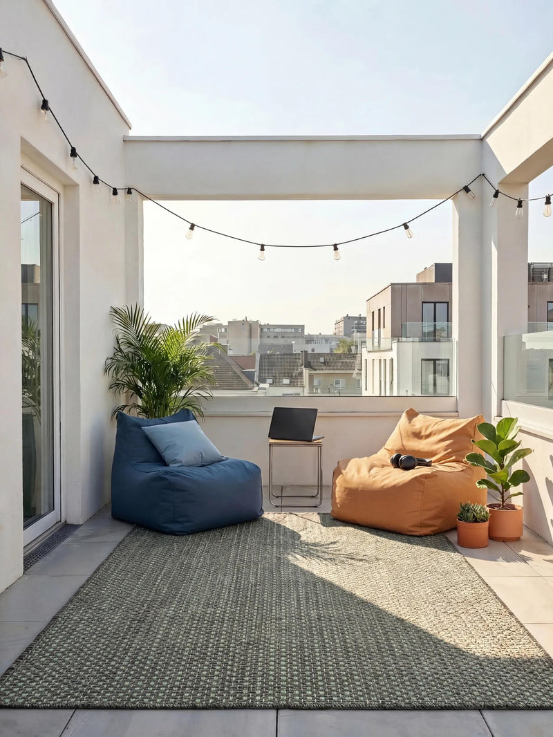 In- & Outdoor Rug Rowan Green