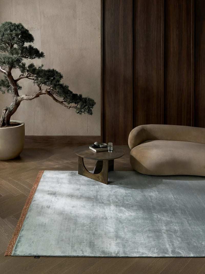 Viscose Rug Rubin Mint