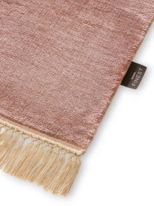 Viscose Rug Rubin Rose