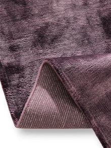Alfombra de viscosa Rubin púrpura