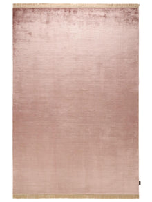 Viscose Rug Rubin Rose
