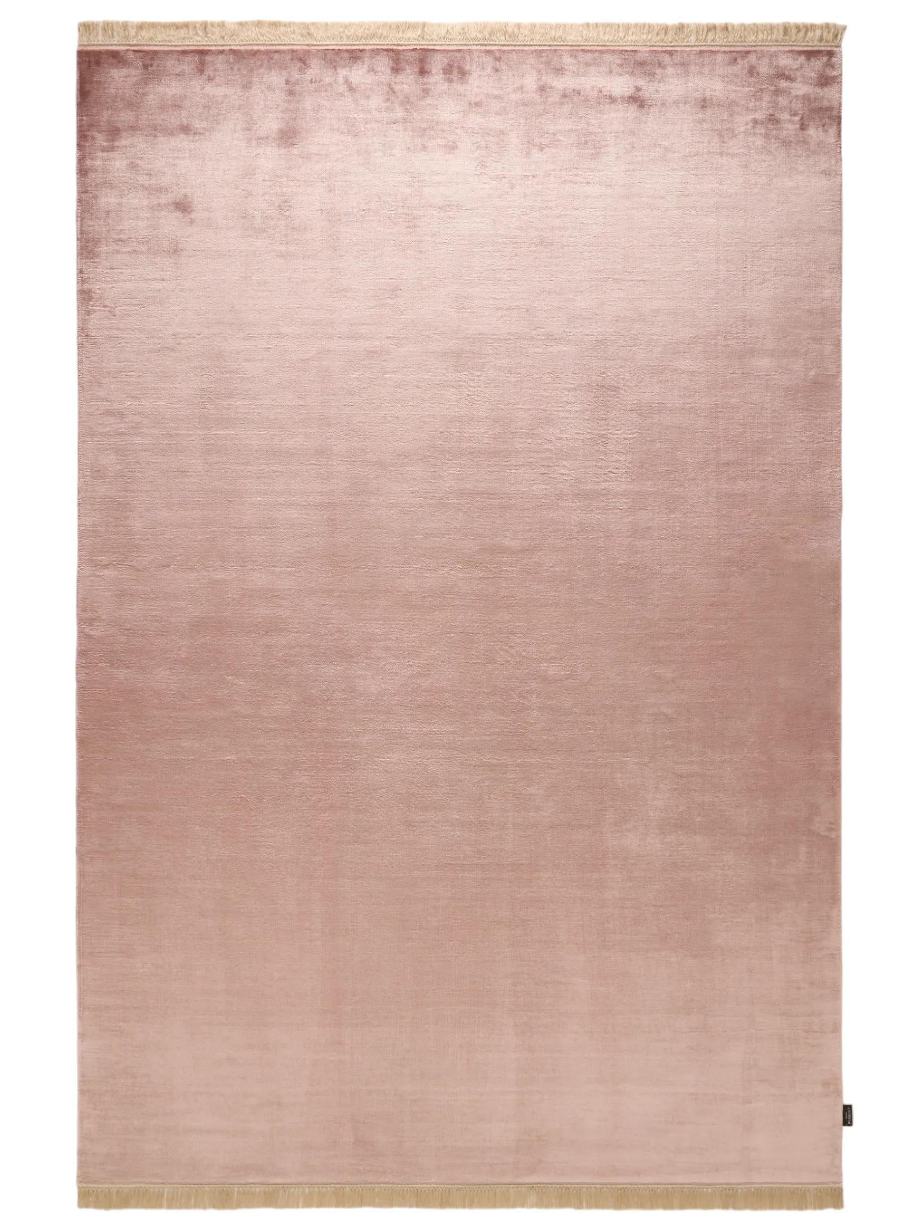 Viscose Rug Rubin Rose