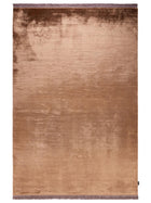 Alfombra de viscosa Rubin Brown