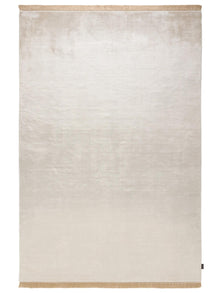 Alfombra de viscosa Rubin crema