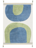 Kids rug Ruby Blue/Green