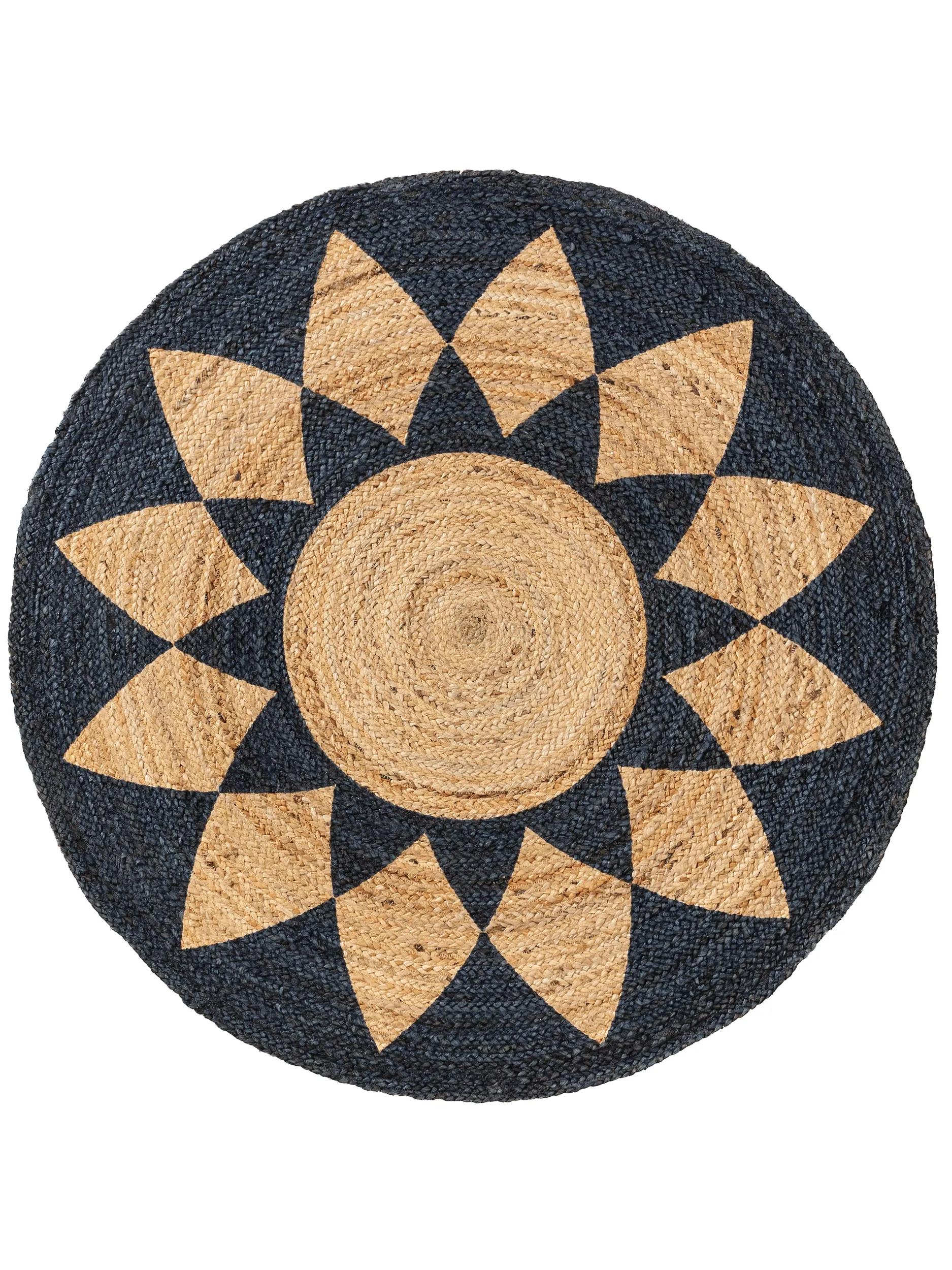 Jute Rug Sahara Black | benuta B2B