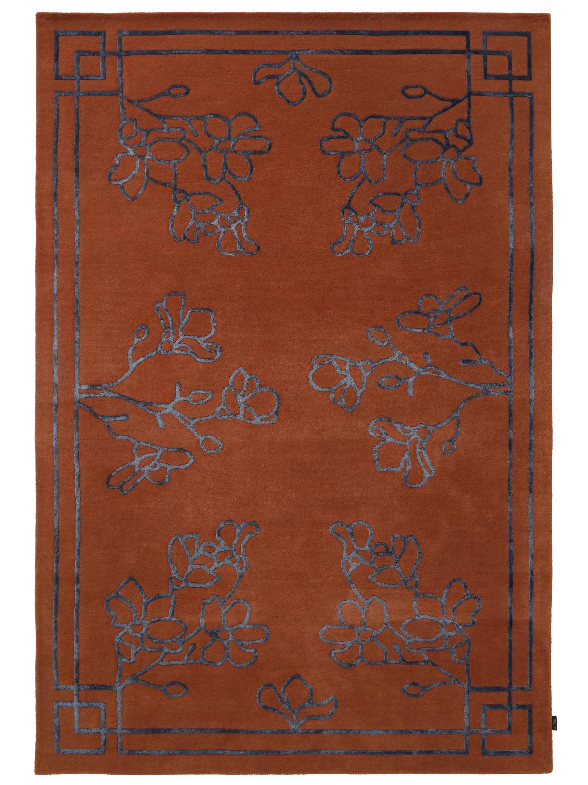 Wool Rug Sakura Red