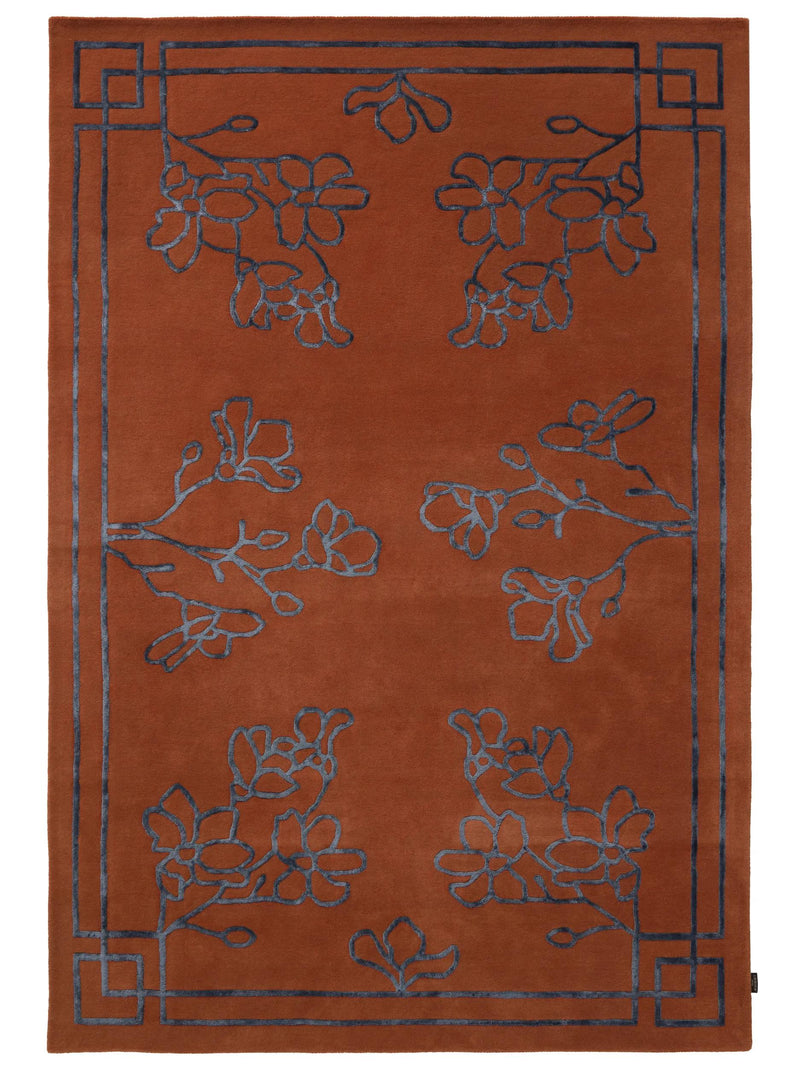 Wool Rug Sakura Red