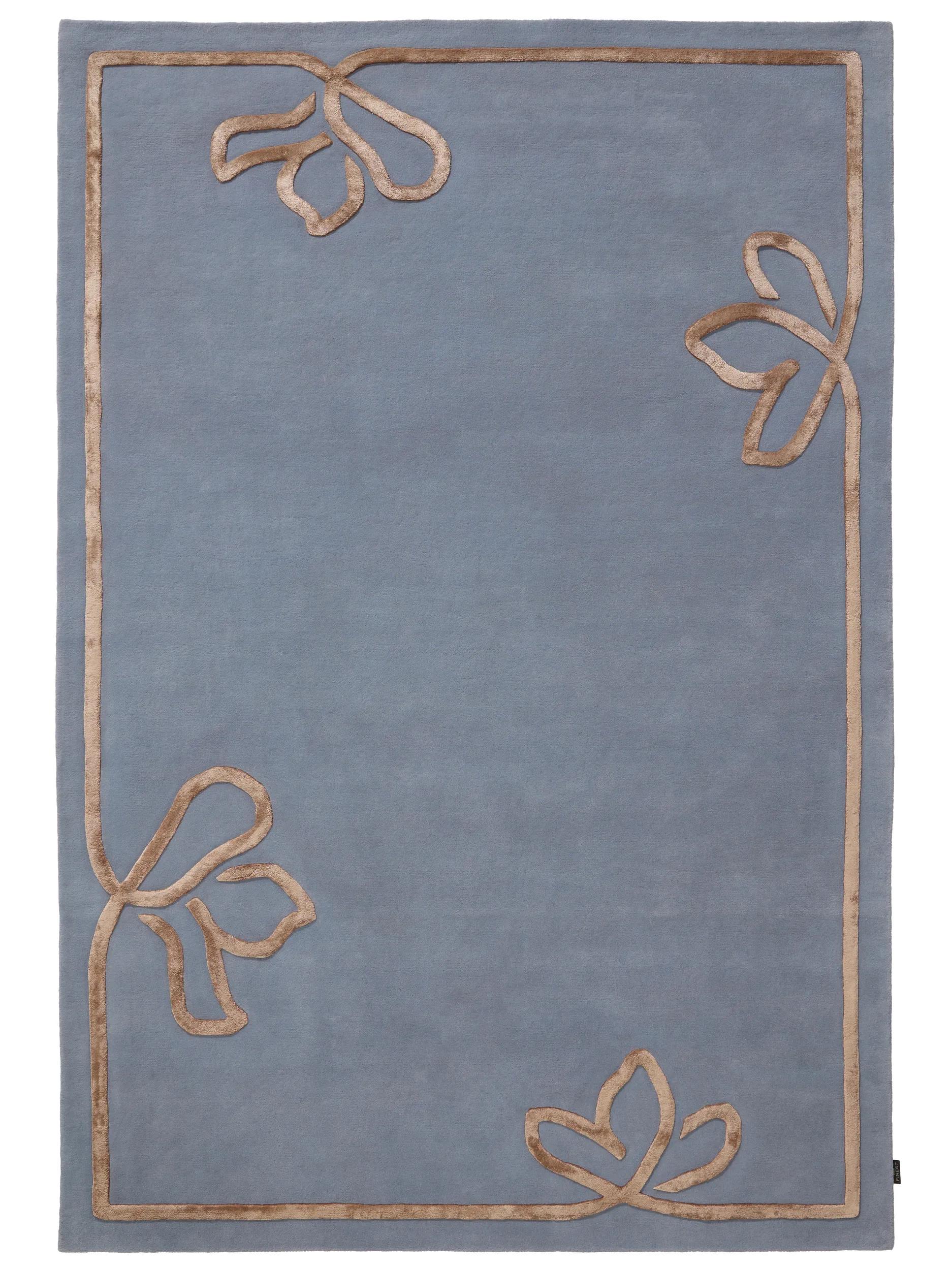 Wool Rug Sakura Blue