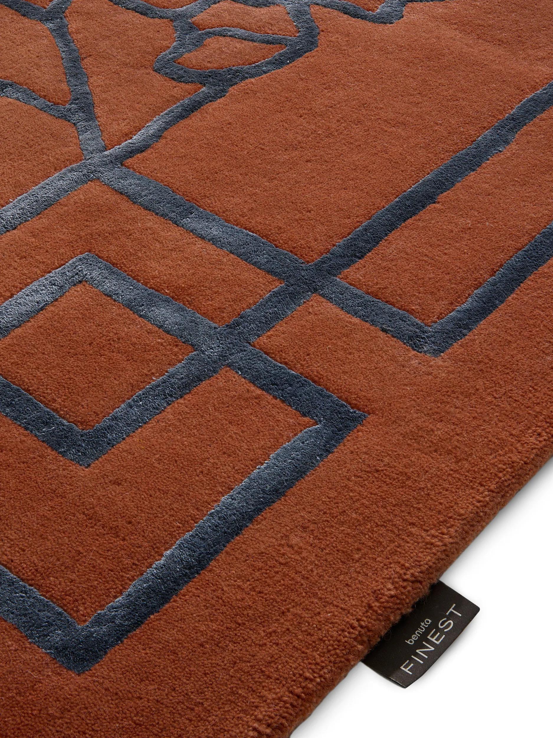 Wool Rug Sakura Red