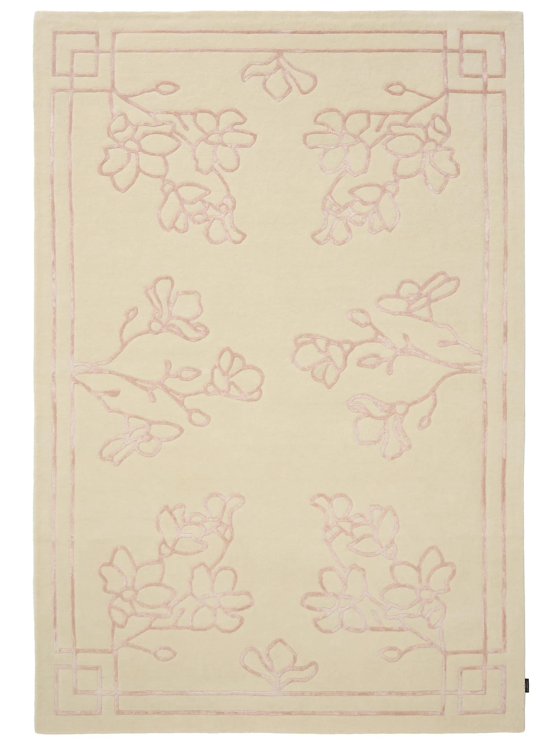 Wool Rug Sakura Cream