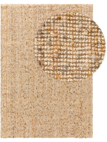 Jute Rug Sam natural/yellow