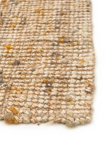 Jute Rug Sam natural/yellow