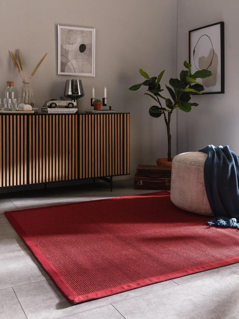Sisal Rug Sana Red
