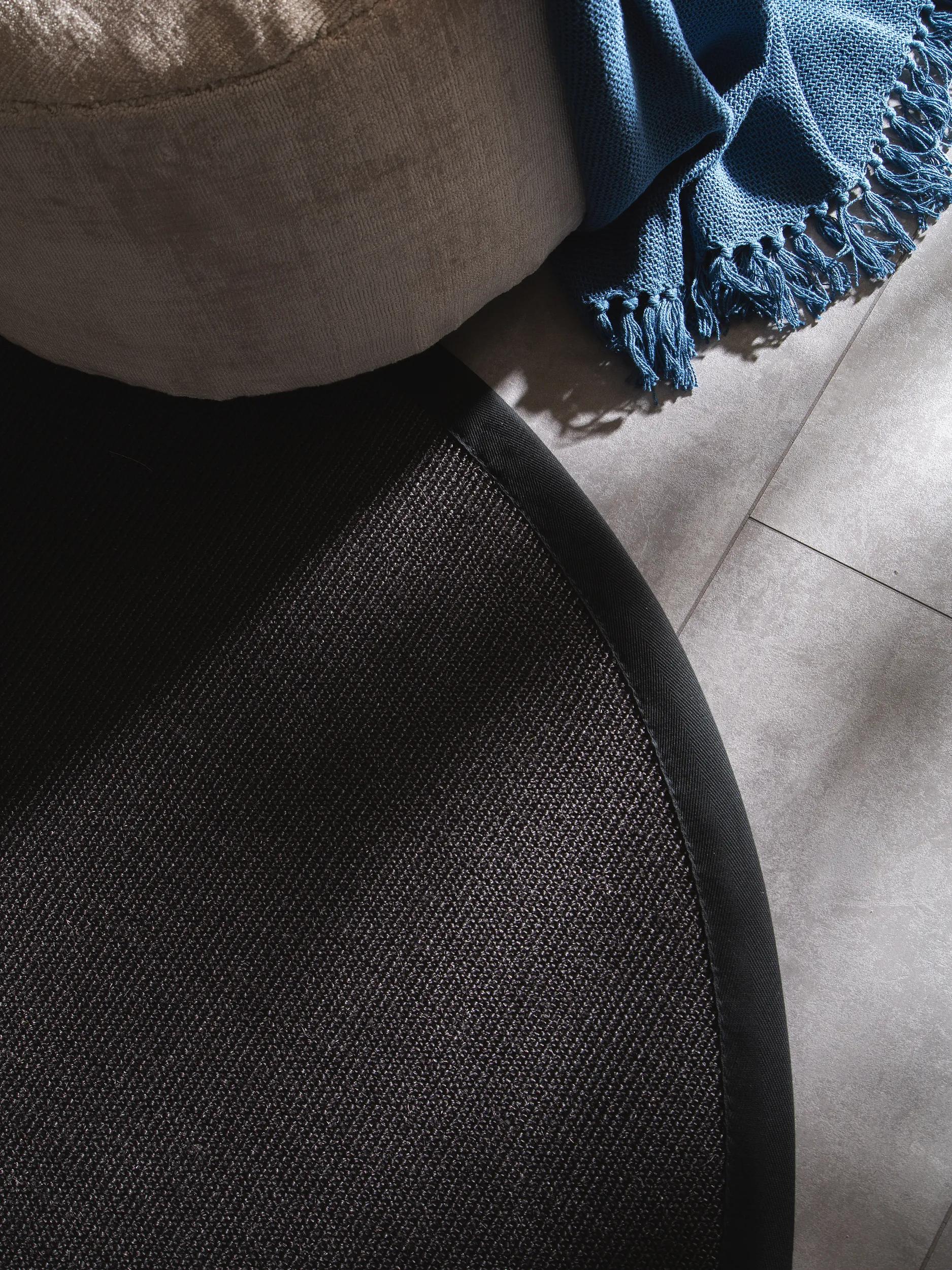Sisal Rug Sana Black