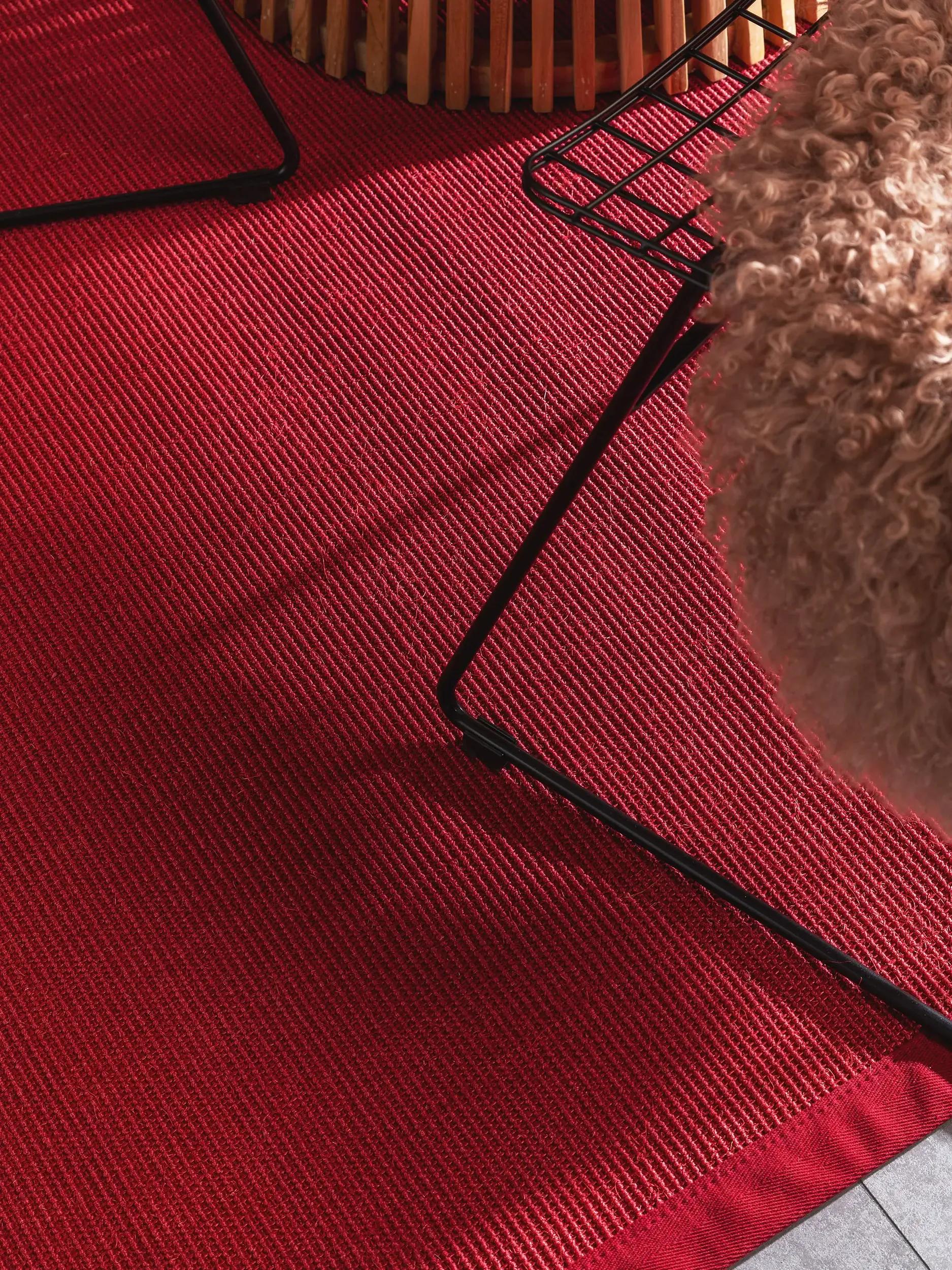 Sisal Rug Sana Red