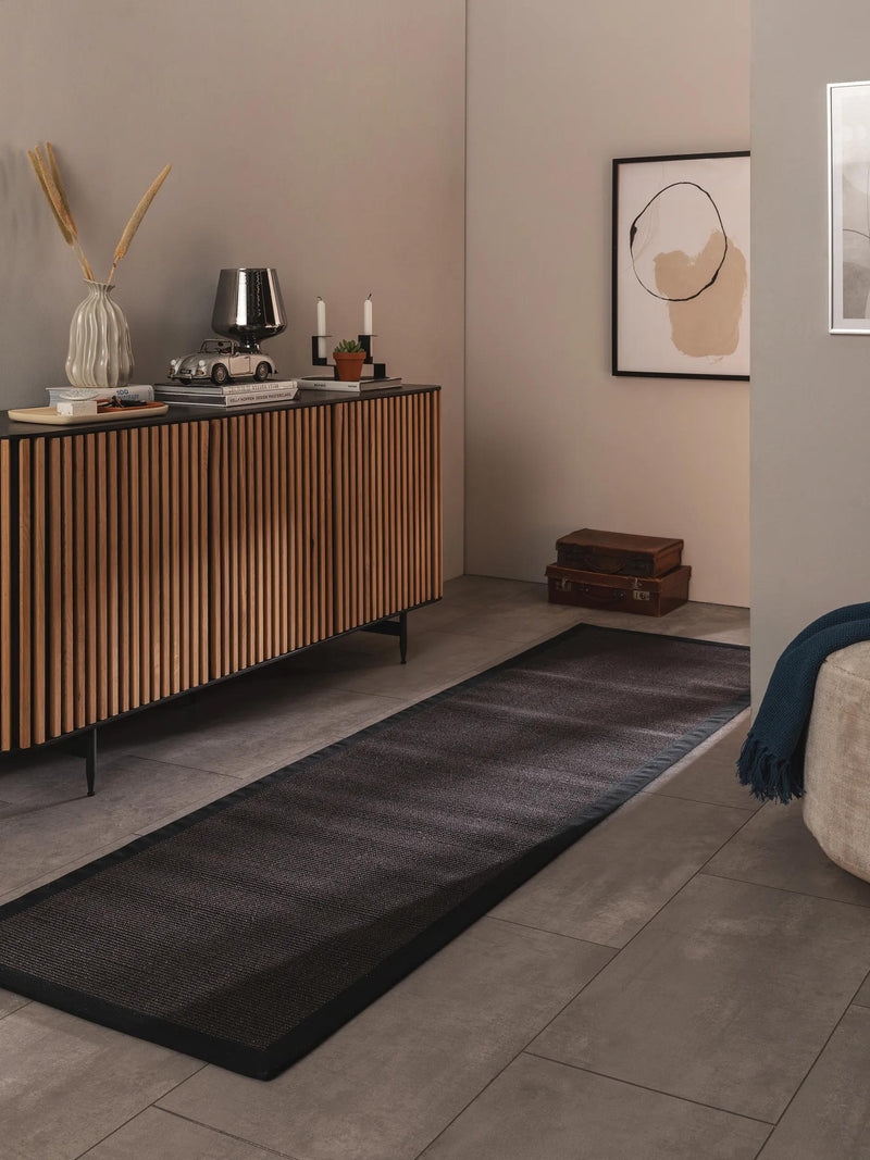 Sisal Rug Sana Black