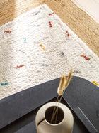 Shaggy rug Selma Beige/Multicolour