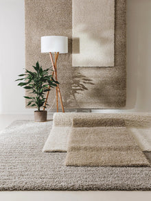 Tapis Shaggy Lavable Sera Crème