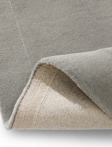 Wool Rug Shape Grey